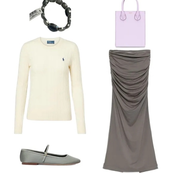 Silver and Dark Blue Hammmered Beaded Bracelet. - Picture 7 of 9